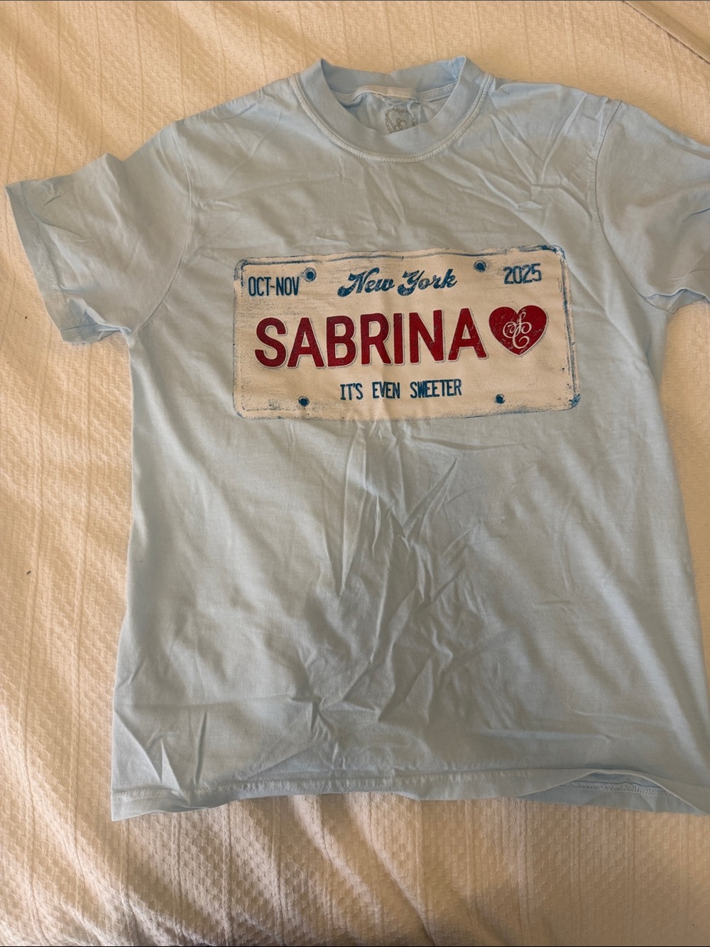 Sabrina Kids' Light Blue Graphic Tee